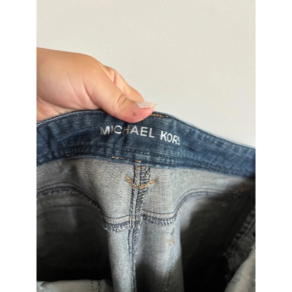Michael‎ Kors Denim Jeans Bootcut Dark Wash Stretch Women's Size 12